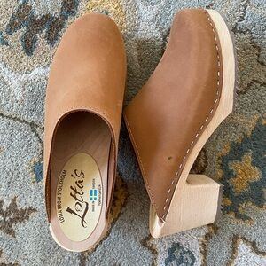 Lotta From Stockholm Women's Tan Clogs